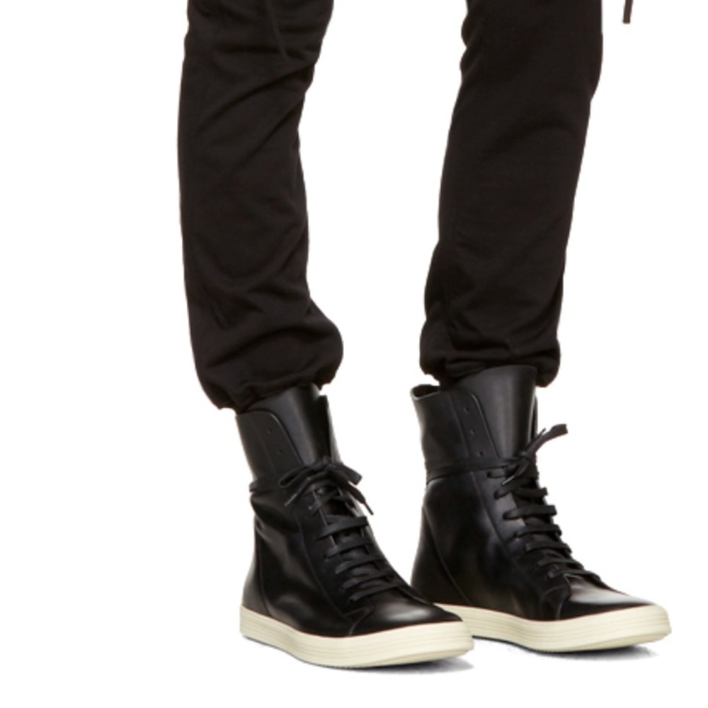 Rick Owens Black Mastadon Shoes